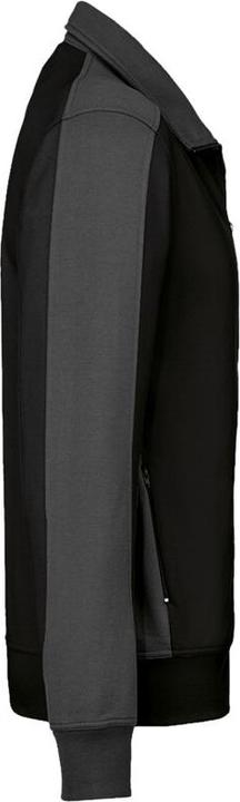 Actual product image Hakro Sweatjacket Contrast Perf black/anthracite size XS (XS)