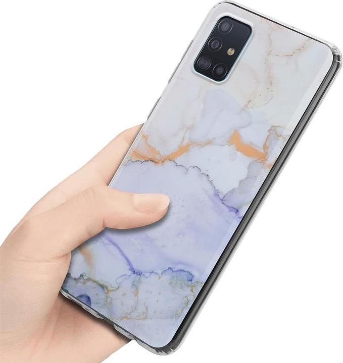 Image du produit Cadorabo Couverture IMD TPU Marbre coloré (Samsung Galaxy M40s)