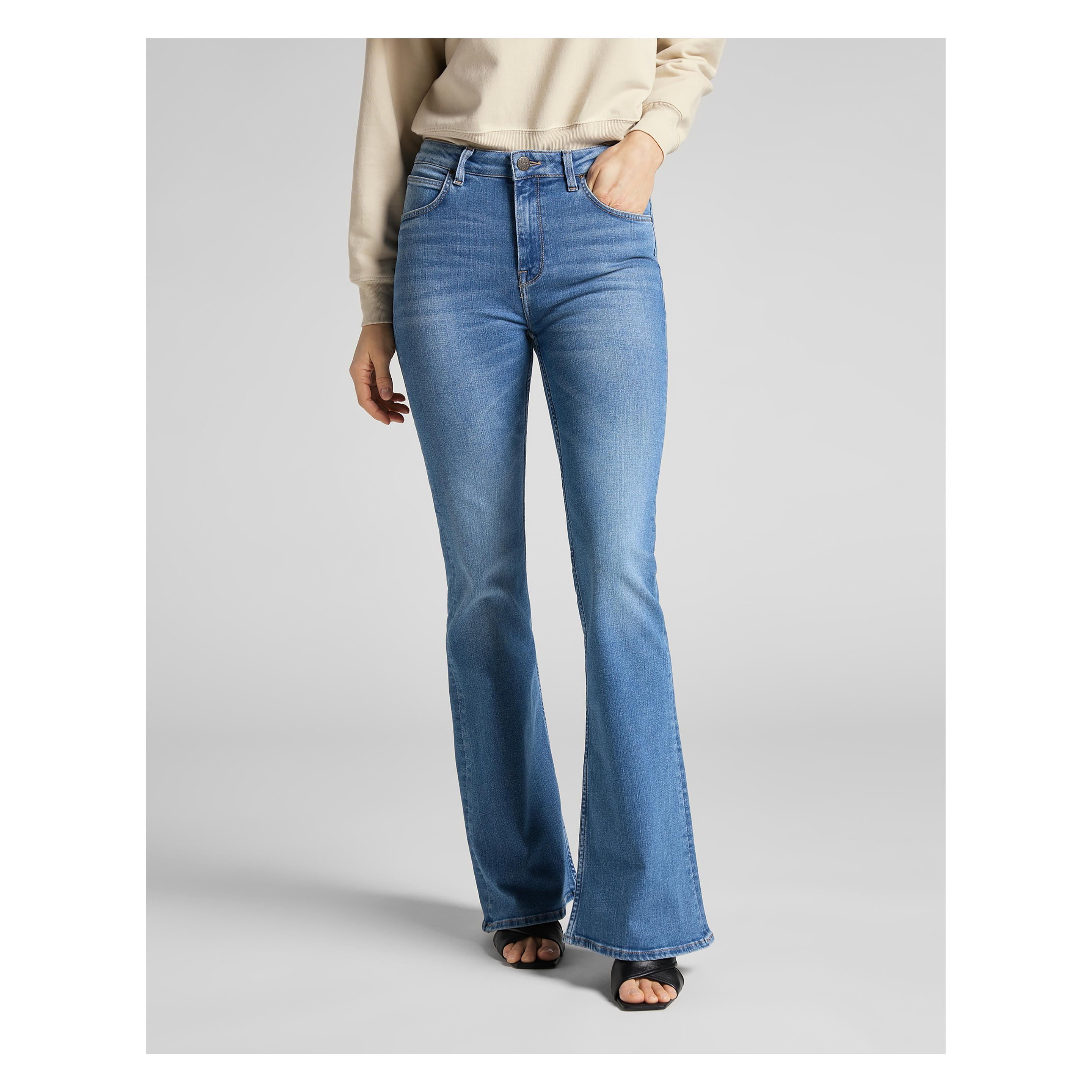 Lee, Damen, Jeans, Breese, Blau, (W26/L33)