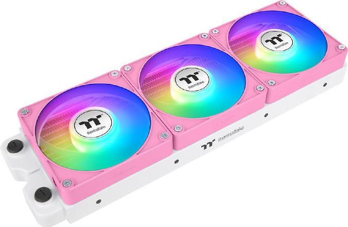 Image du produit Thermaltake TT CT120 EX ARGB Sync PC Cooling Fan 3 Pack Pink (120 mm, 3 x)