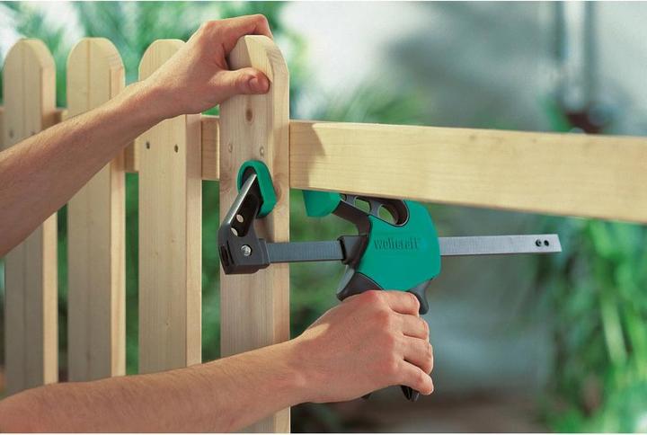 Produktbild wolfcraft 1 EHZ - Einhandzwinge Easy 75/150mm (150 mm)