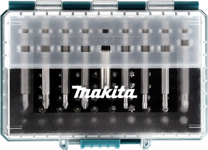 Productafbeelding Makita Bit ingesteld (Zeskantbus TX M15, Zeskantbus TX M20, Zeskantbus TX M30, Kruis Phillips PH M1, Phillips kruis PH M2, Zeskantbus TX M25, Zeskantbus TX M40, Kruis Pozidriv PZ M1, Kruis Pozidriv PZ M2, Phillips kruis PH M3, Kruis Pozidriv PZ M3, Kruis Pozidriv PZ 1/6", Kruis Pozidriv PZ 2/5", Zeskantige inbus TX 10/5")