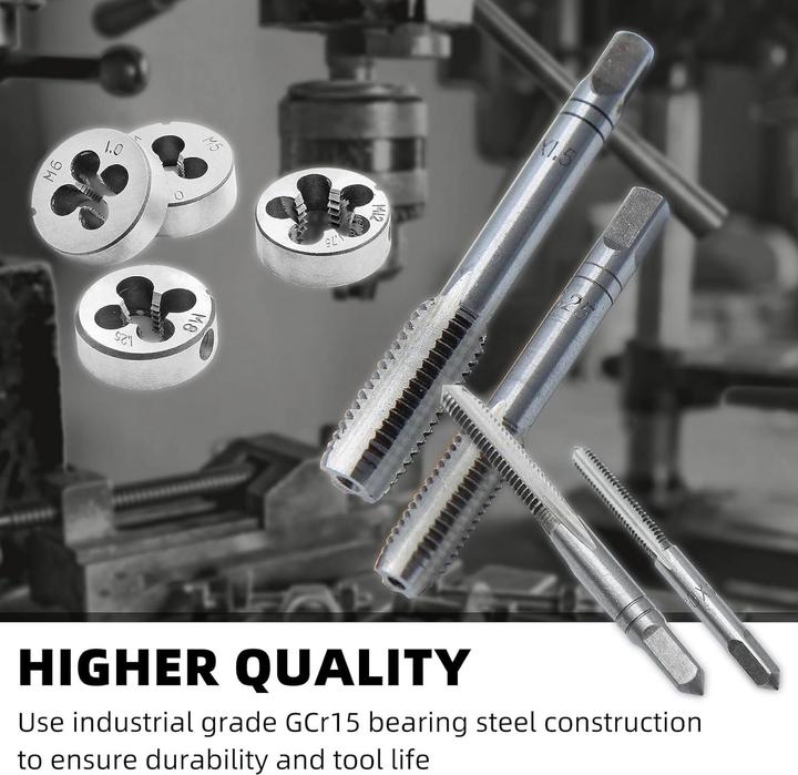 Produktbild CCLife Gewindeschneidsatz M3-M12