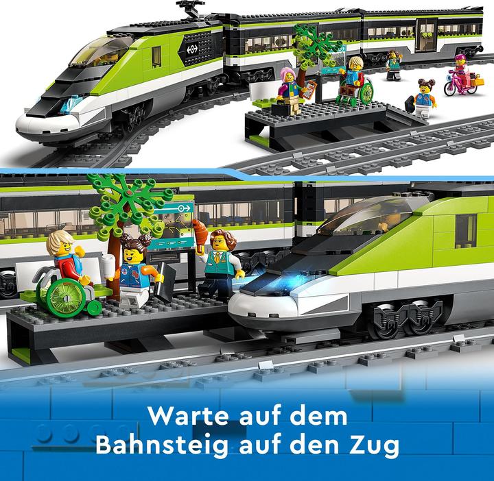Actual product image LEGO Passenger express train (60337, LEGO City, LEGO Powered UP)
