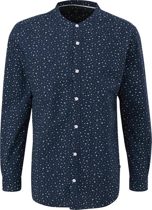 Produktbild s.Oliver Hemd Baumwollhemd mit All-over-Print (L)