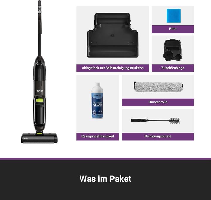 Actual product image Eureka upright vacuum cleaner NEW400 (Vacuuming + mopping)