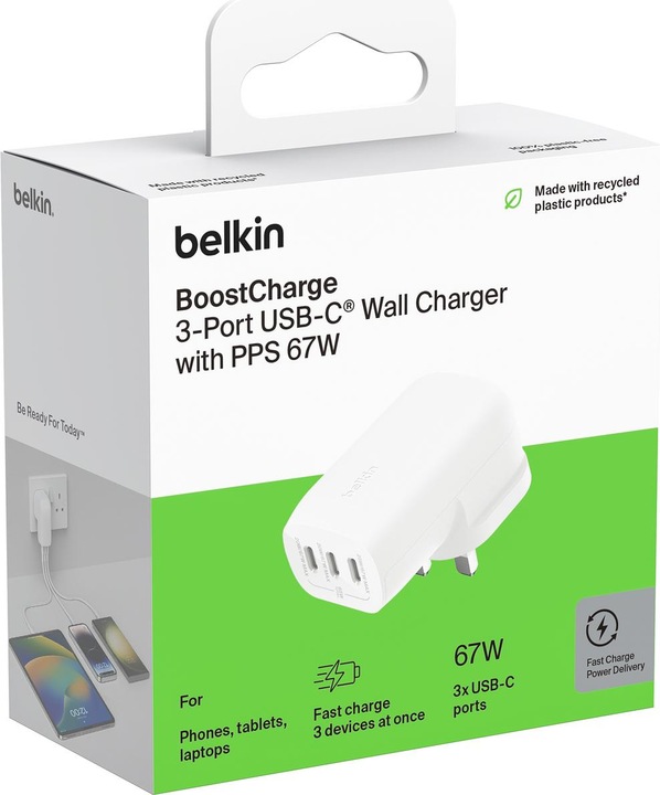 Productafbeelding Belkin Boost Charger (67 W)