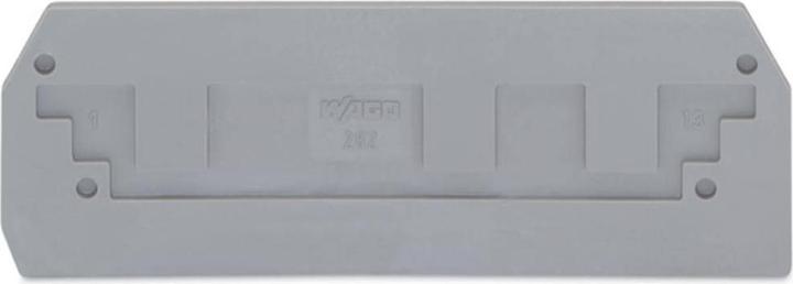 Produktbild Wago 282 series end and intermediate plate (Anschlussleiste)
