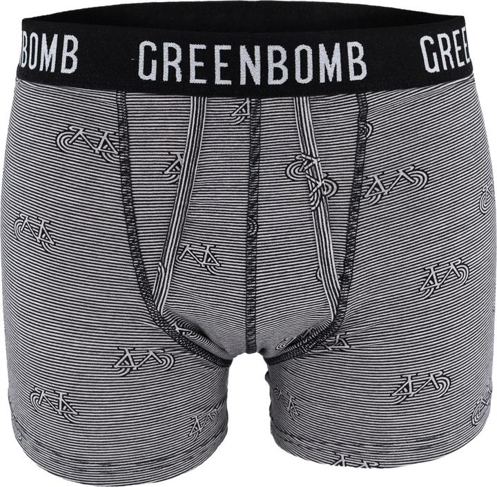 Immagine prodotto Greenbomb Baule Geo per biciclette (Confezione singola)