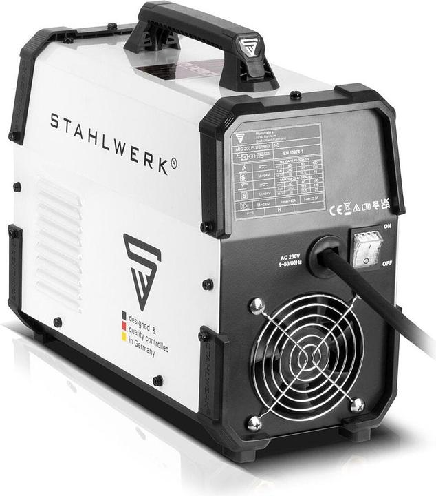 Produktbild Stahlwerk Schweissgerät ARC 200 Puls Pro MMA E Hand Lift TIG Pulsfunktion 200 A
