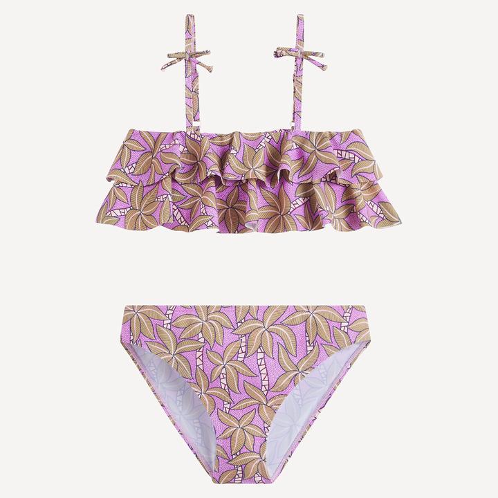 Actual product image La Redoute Collections Bikini mit Blumenmuster (110)