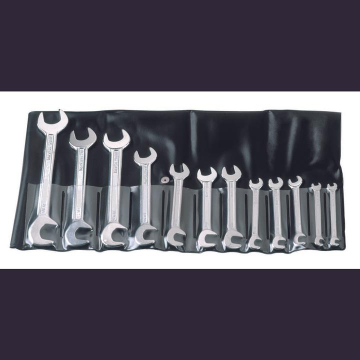 Produktbild Bahco Doppelmaulschlüssel-Satz, Lilliput, Zoll - 12 Stück/Tasche (1/2", 1/4", 11/32", 3/16", 3/8", 5/16", 5/8", 7/16", 7/32", 9/16", 9/32")