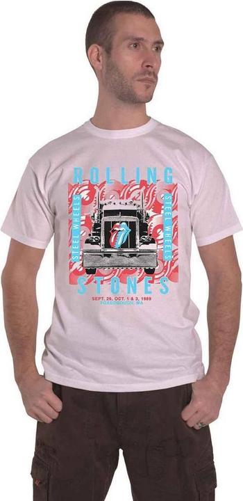 Actual product image The Rolling Stones Adult Steel Wheels TShirt (XL)