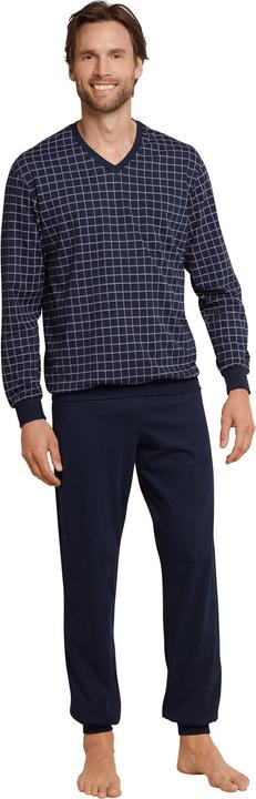 Actual product image Schiesser long pyjama pyjamas natural 100% cotton | also oversizes