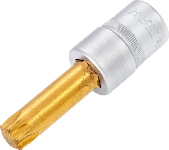 Produktbild HAZET Schraubendreher-Steckschlüsseleinsatz ∙ TORX 992LG-T60 ∙ Vierkant12,5 mm (1/2 Zoll) ∙ Innen …