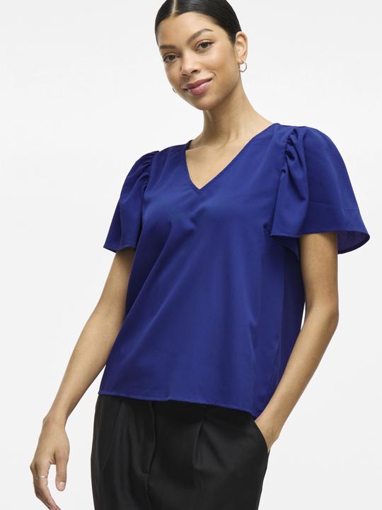 Produktbild Vila V-Ausschnitt Oberteil mit kurzen Ärmeln (42)