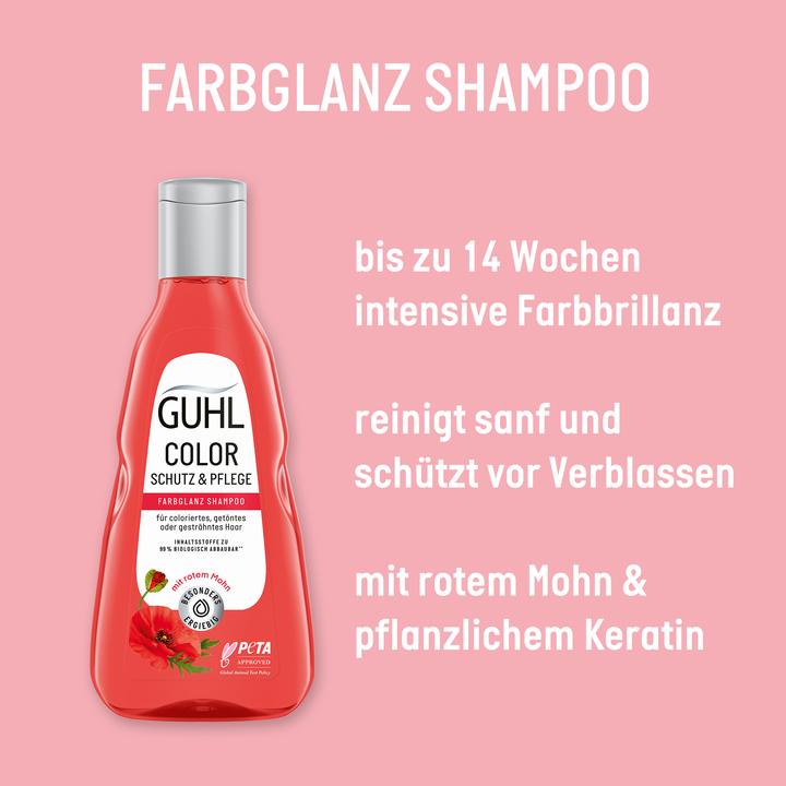 Produktbild Guhl Color Schutz & Pflege Shampoo (250 ml, Flüssiges Shampoo)