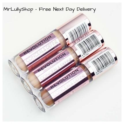 Produktbild Makeup Revolution Conceal and Define Full Coverage Concealer and Contour - All Shades