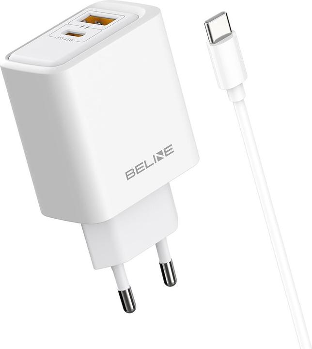Produktbild Beline Wall charger 45W + cable USB-C BLN2CW45C white (45 W)