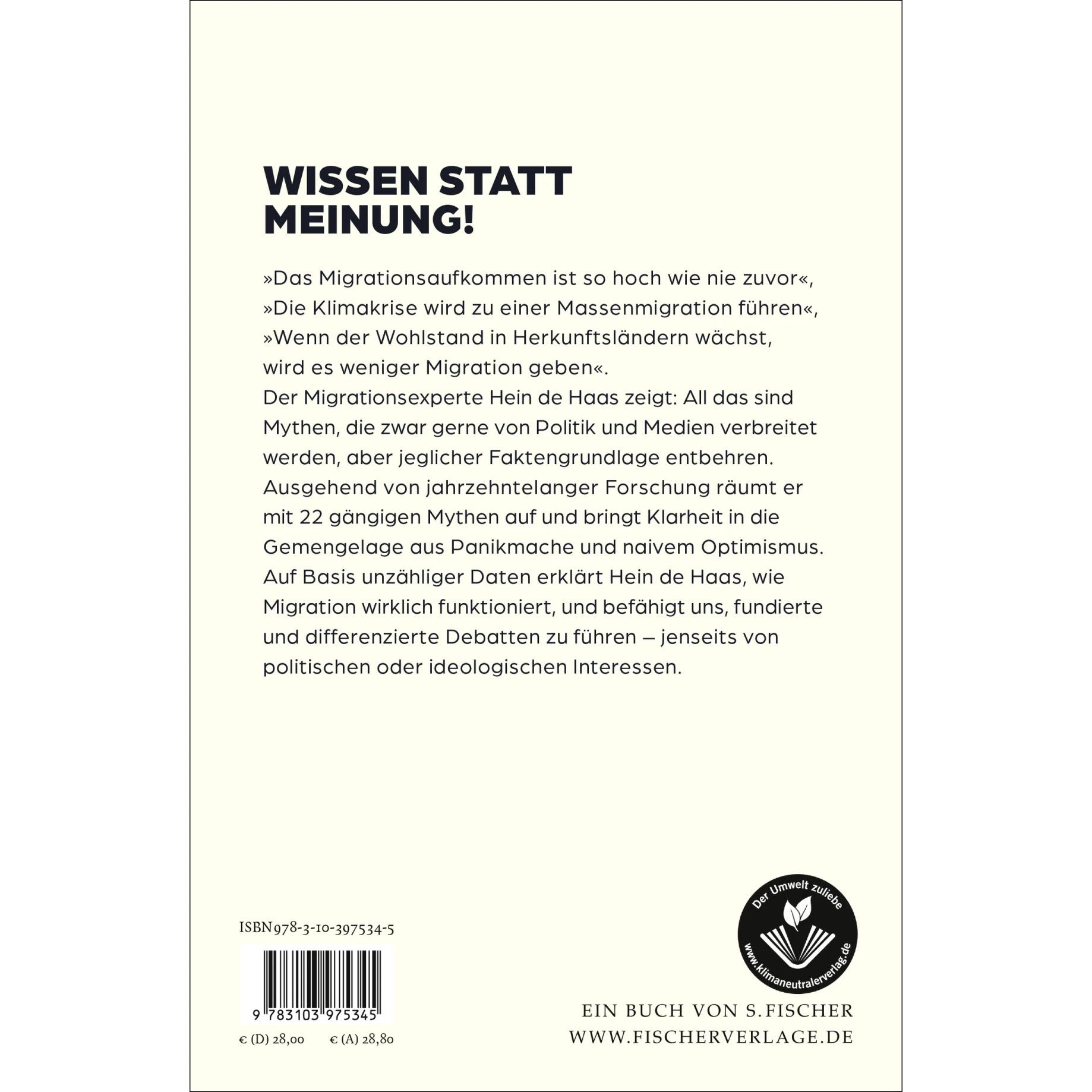 Thumbnail - Migration, Fachbücher von Hein De Haas