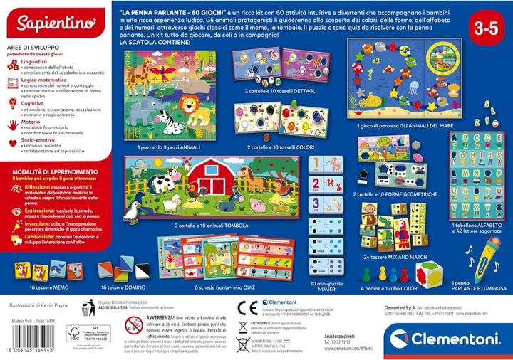 Actual product image Clementoni Der sprechende Stift 60 Spiele (German)