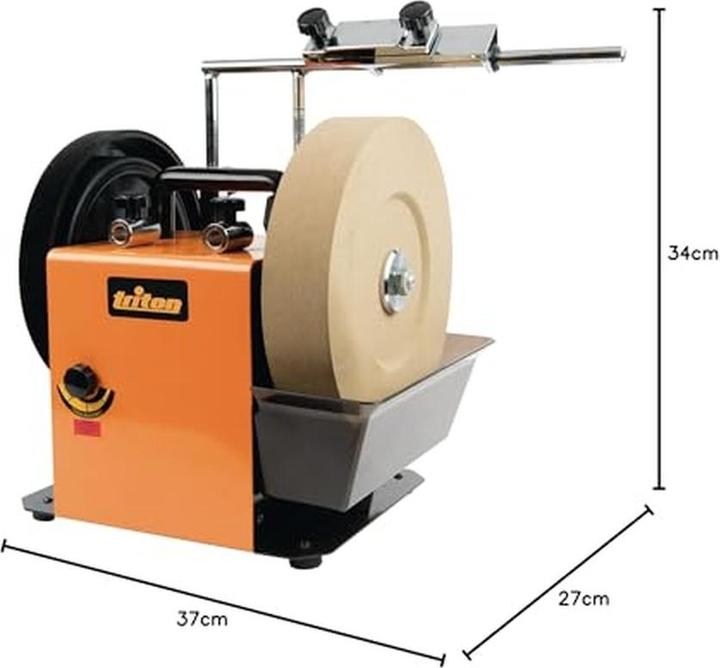 Immagine prodotto Triton TWSS10 Levigatrice a umido 120 watt 220 grana + accessori (Levigatrice, 120 W)