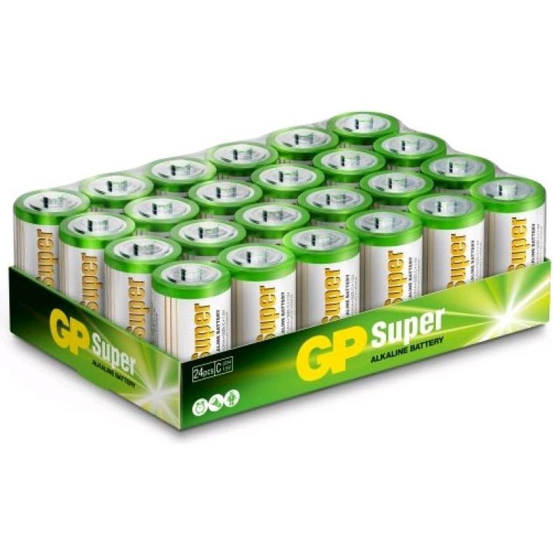 GP Batteries 14A-S24/ LR14 C-battery - 24 Pack (24 Stk., C), Batterien + Akkus
