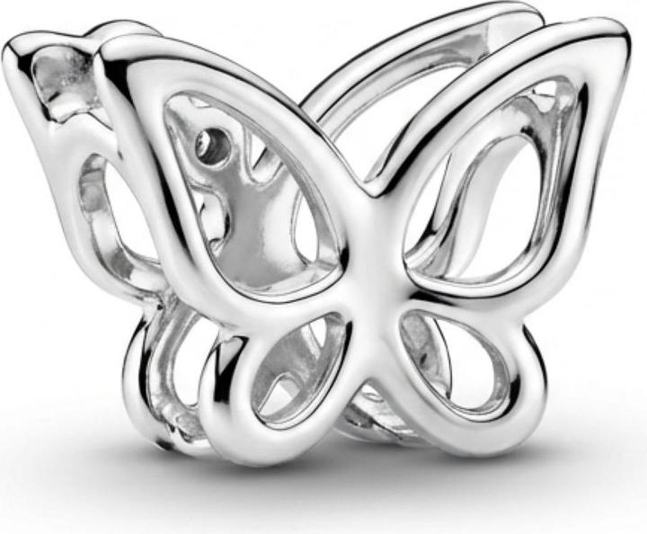 Pandora Ciondolo traforato a forma di farfalla (Argento 925)
