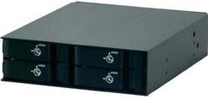Actual product image JJ Computer JOUJYE JJ-1044M-SS 4 X SAS/SATA I II III enclosure for storage drives 6.4 cm 2.5 inch