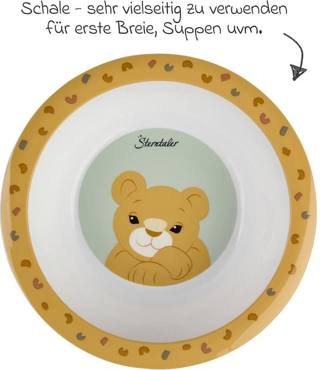 Actual product image Sterntaler Kindergeschirrset Safari