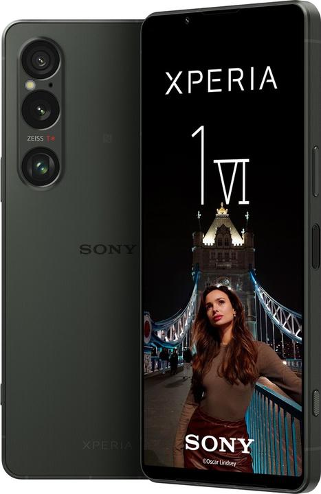 Produktbild Sony Xperia 1 VI (256 GB, Khaki Green, 6.50", Dual SIM, 5G)