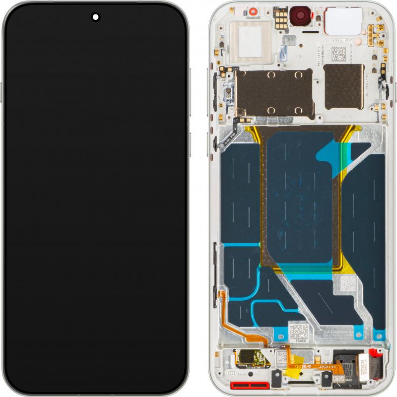 OPPO LCD Display Module fur Find X9 Pro, Silk White (Display), Pezzi di ricambio per dispositivi mobili, Bianco