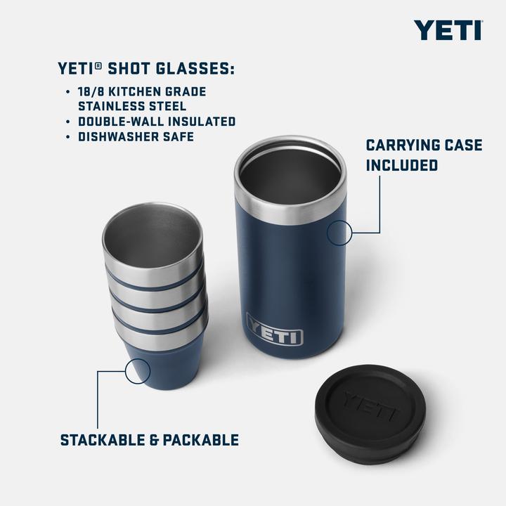 Actual product image Yeti Rambler Shot Glasses - Becher