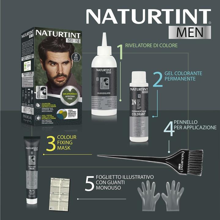 Productafbeelding Naturtint Men Hair Dye 5n Light Chestnut (Lichtbruin)