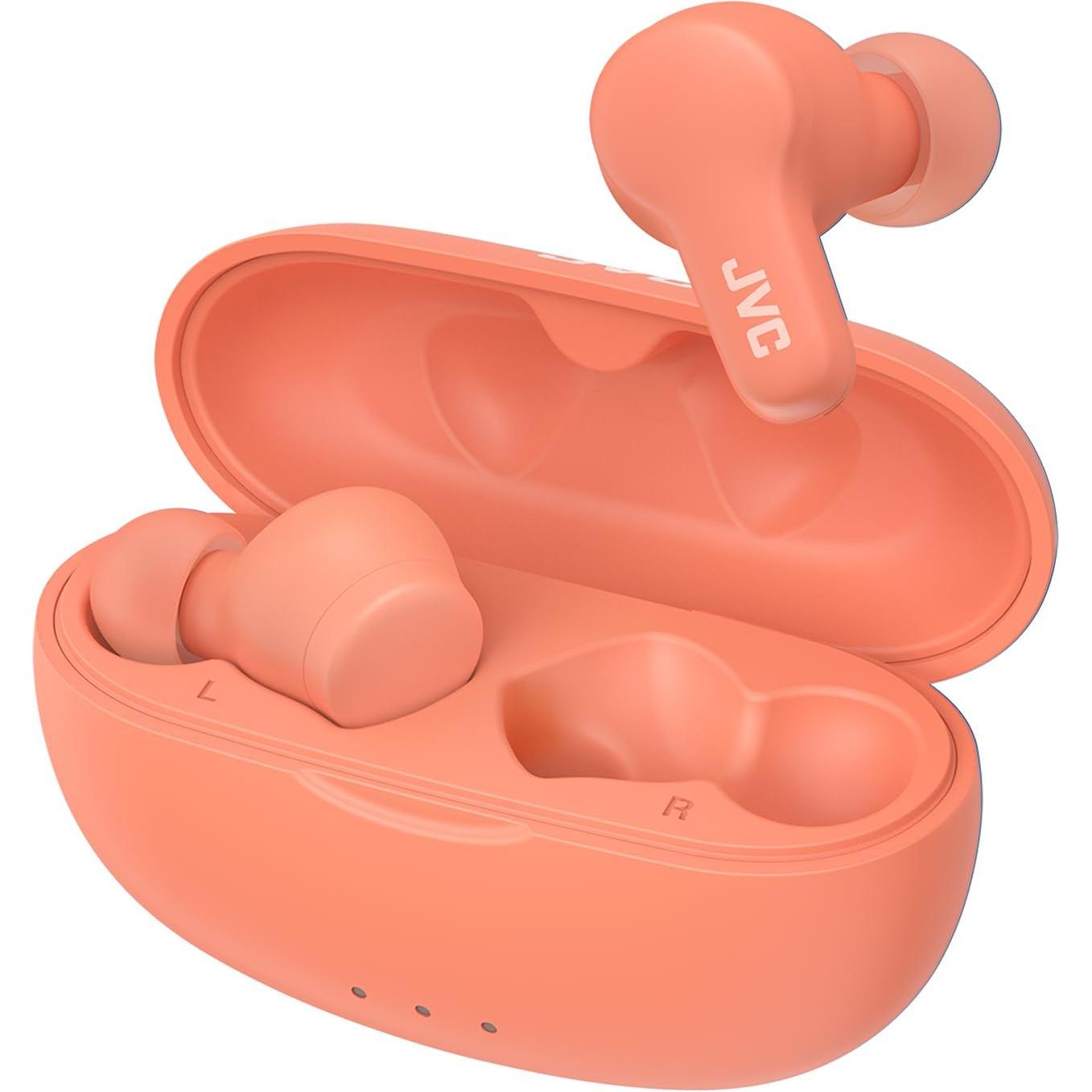 JVC HA-A7T2 Gumy True Wireless met comfortabele pasvorm - Roze (24 h, Kabellos), Kopfhörer, Pink