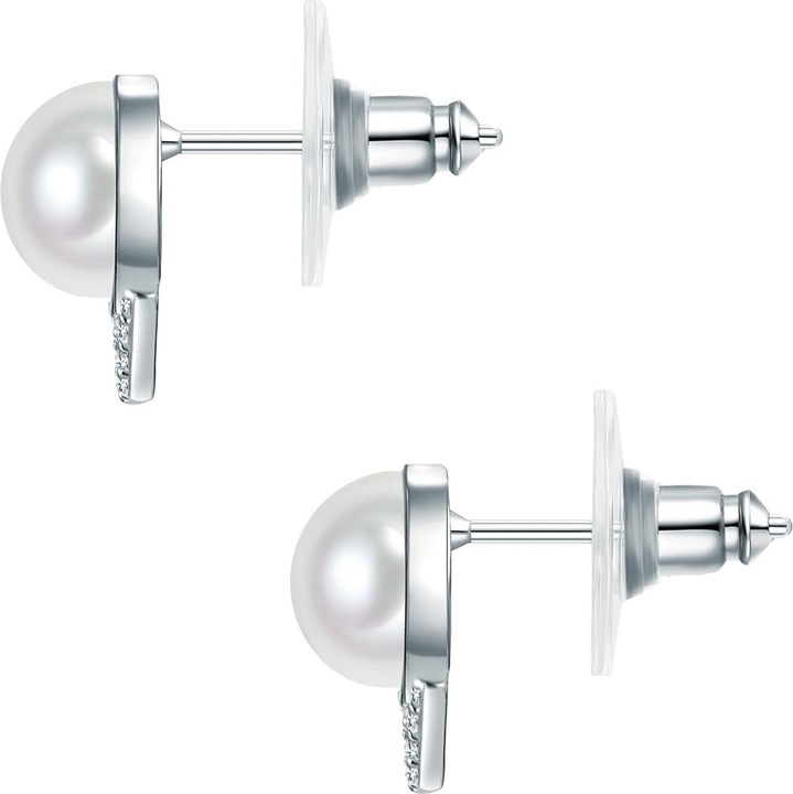 Immagine prodotto Lulu & Jane Conchiglia in ottone zirconia perla argento - 33048 (Ottone)