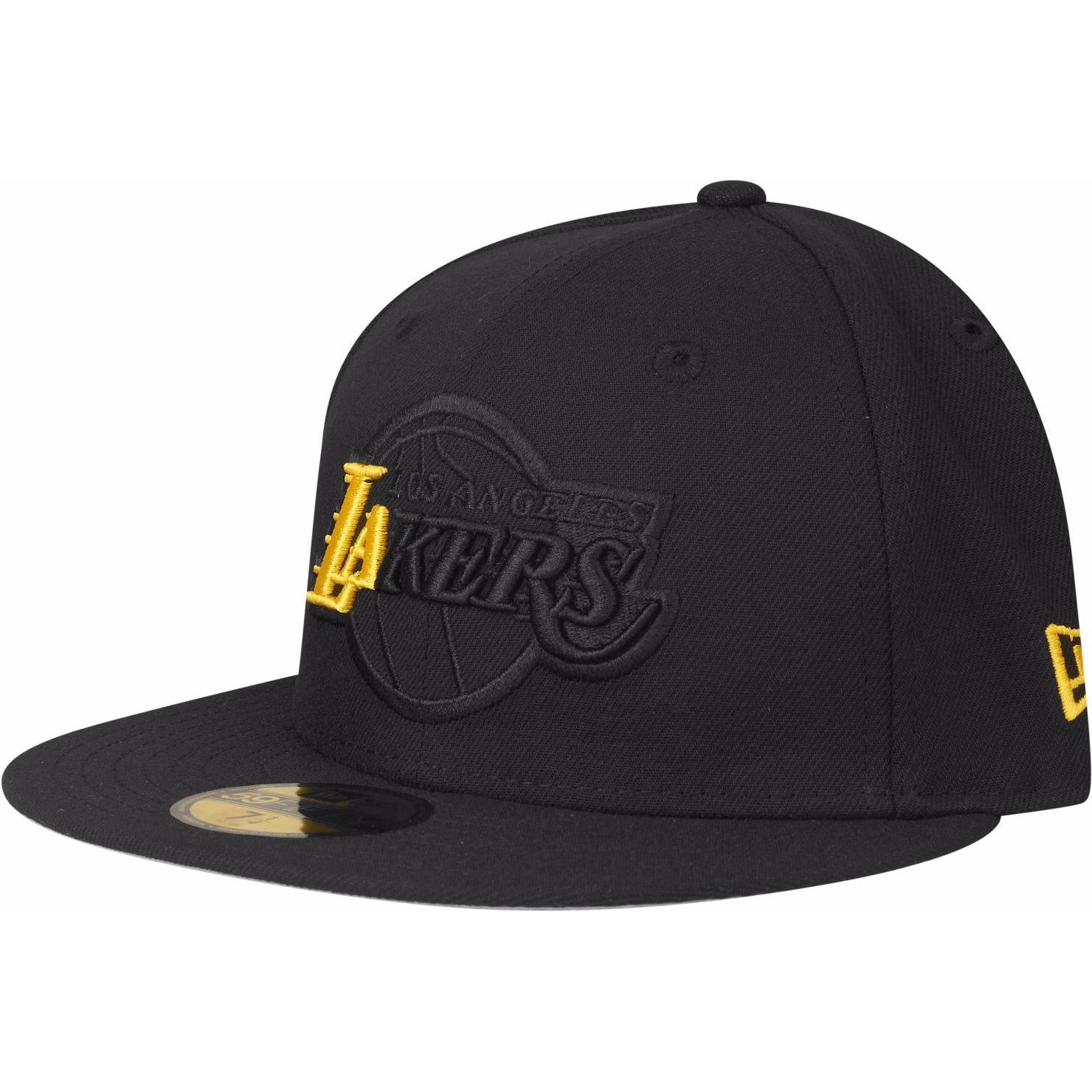 Thumbnail - New Era, Herren, Cap, 59Fifty Elemental Los Angeles Lakers, Schwarz, (6 7/8)