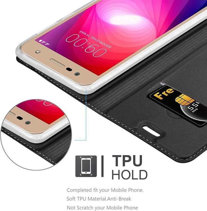 Immagine prodotto Cadorabo Copertina in stile libro di classe (LG X Power 2)