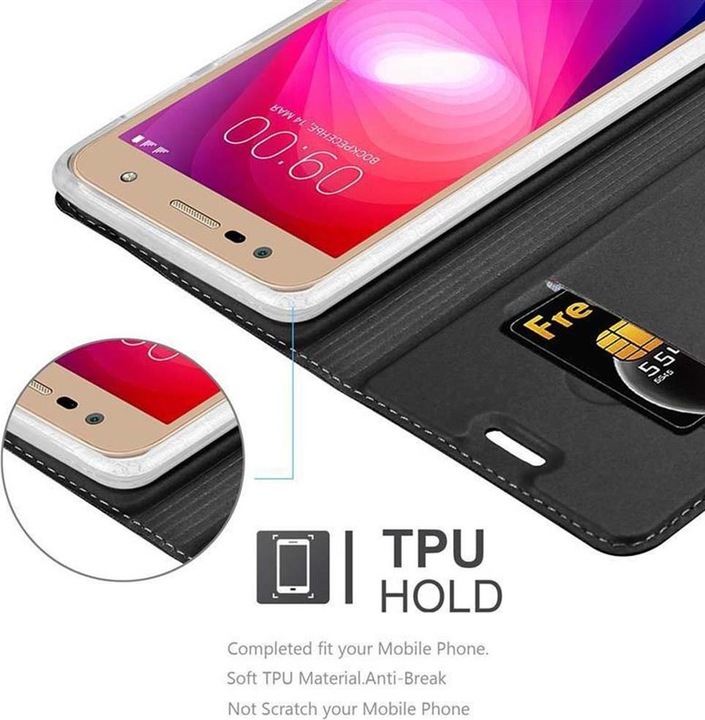 Produktbild Cadorabo Book Classy Style Cover (LG X Power 2)
