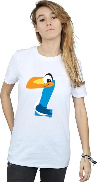 Immagine prodotto Disney Alphabet Z Is For Zazu Maglietta Ampia Donna (S)