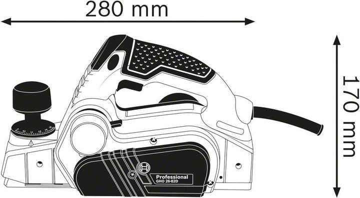 Produktbild Bosch Professional GHO 26-82 Professional