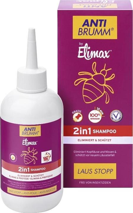Actual product image Anti-Brumm Laus Stop 2 in 1 (Lice shampoo, 250 ml)