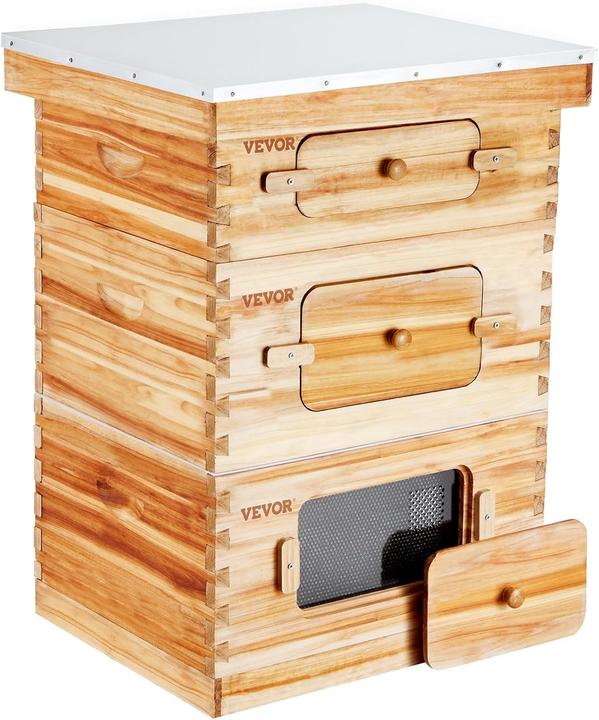 Actual product image Vevor Bee Hive Starter Kit