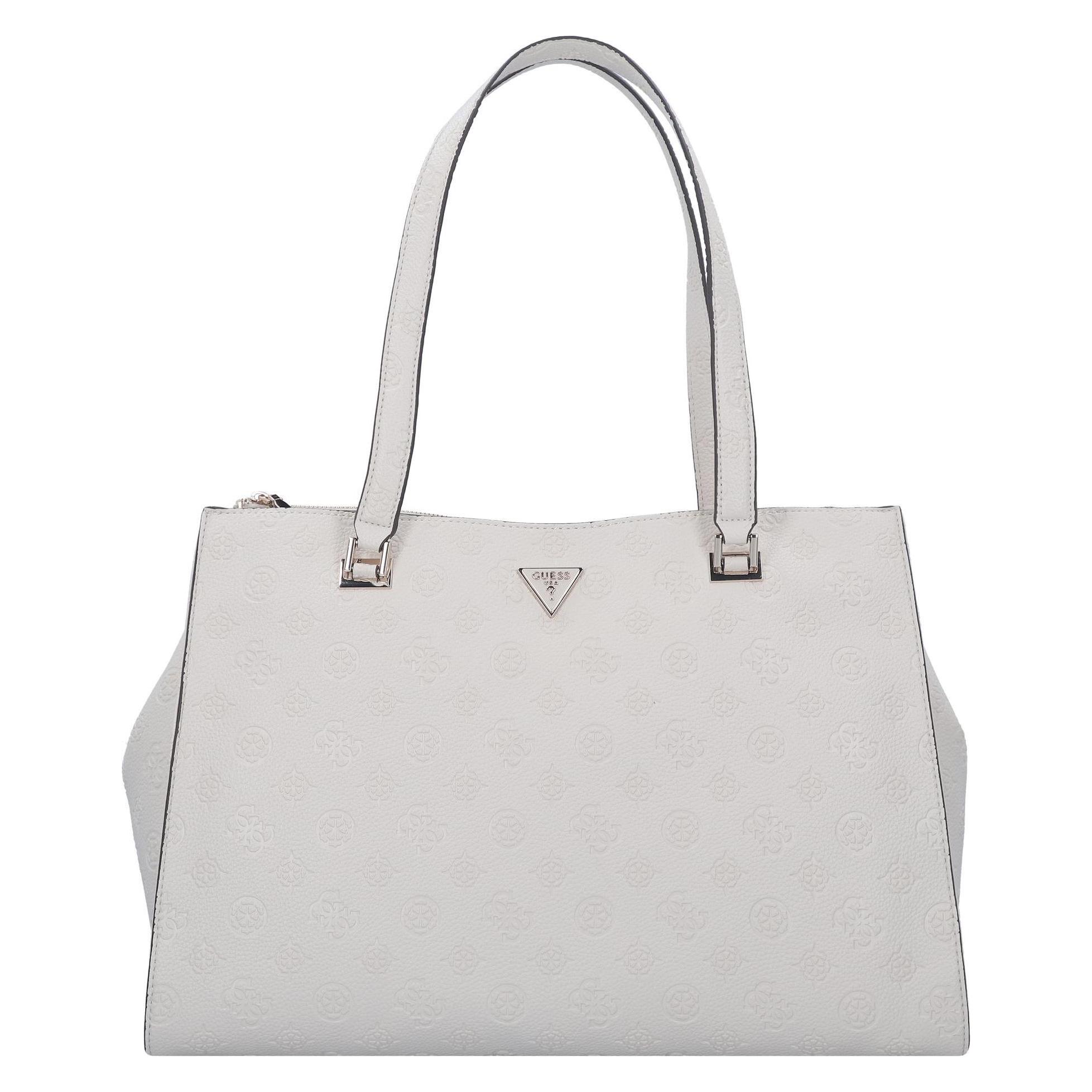 Guess, Tasche, Cresidia Shopper Tasche 45 Cm Mit Dehnfalte, Beige