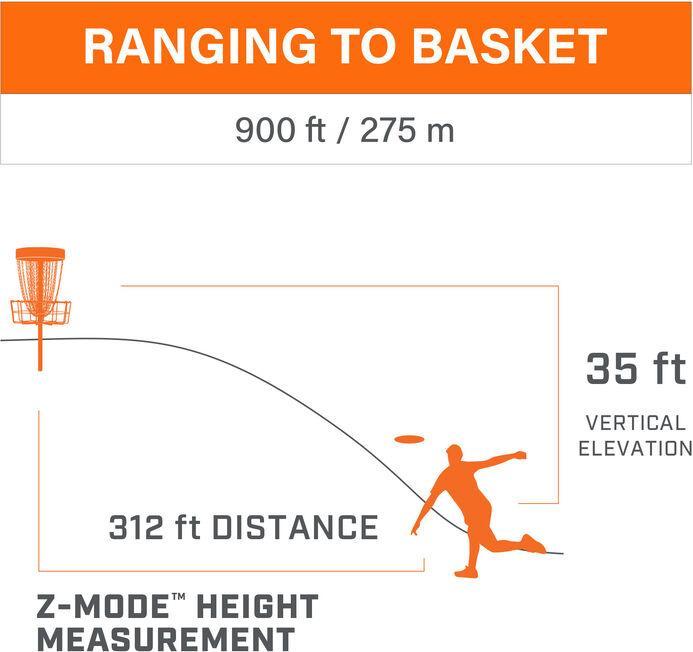 Actual product image Bushnell Edge Disc Golf LRF (250 m, Laser range finder)