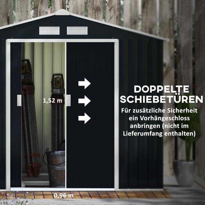 Produktbild Outsunny Gartenschuppen