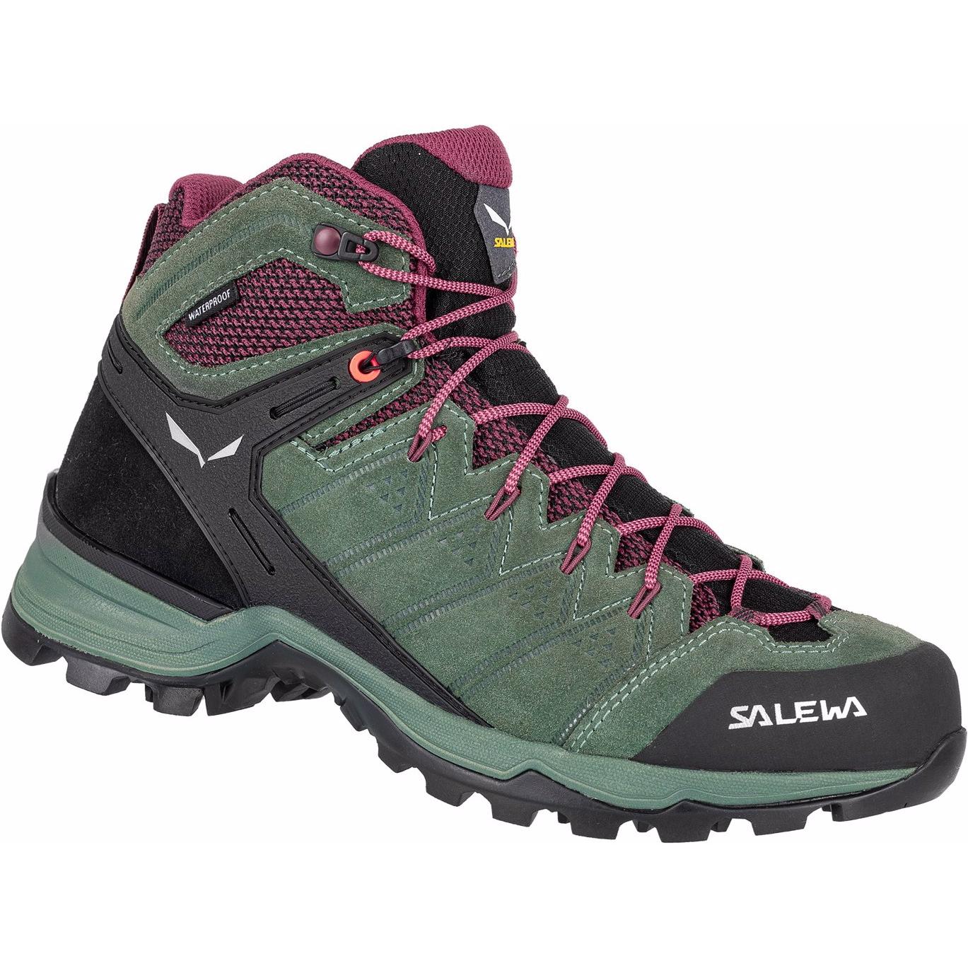Salewa, Damen, Wanderschuhe, Alp Mate Mid Wasserdichter Da Schuh (35), Grün