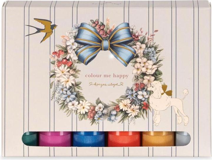 Image du produit Konges Slojd Crayons souples paillettes (6 x)