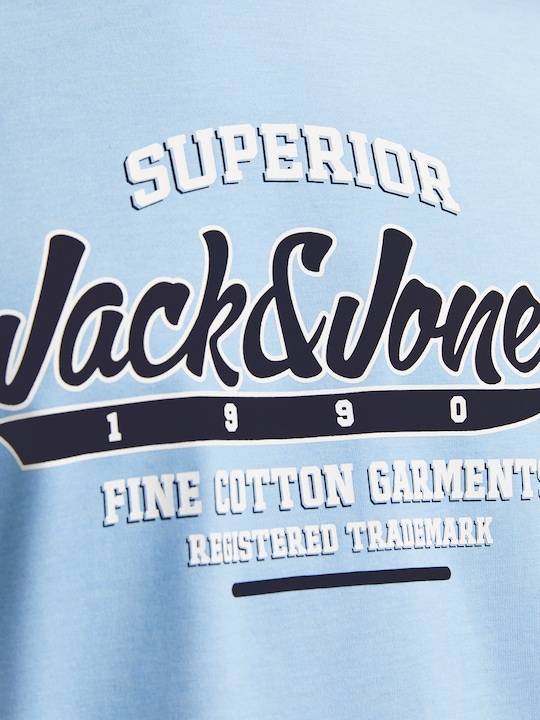 Actual product image Jack & Jones Jjelogo Tee Ss O-Neck 2 Col Ss25 Sn (L)