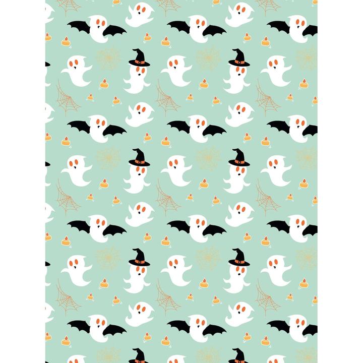 Produktbild Décopatch Pocket Hot-Foil Collection "Halloween Spinnen und Fledermäuse", 4er Set, 30 x... (30 x 40 cm)